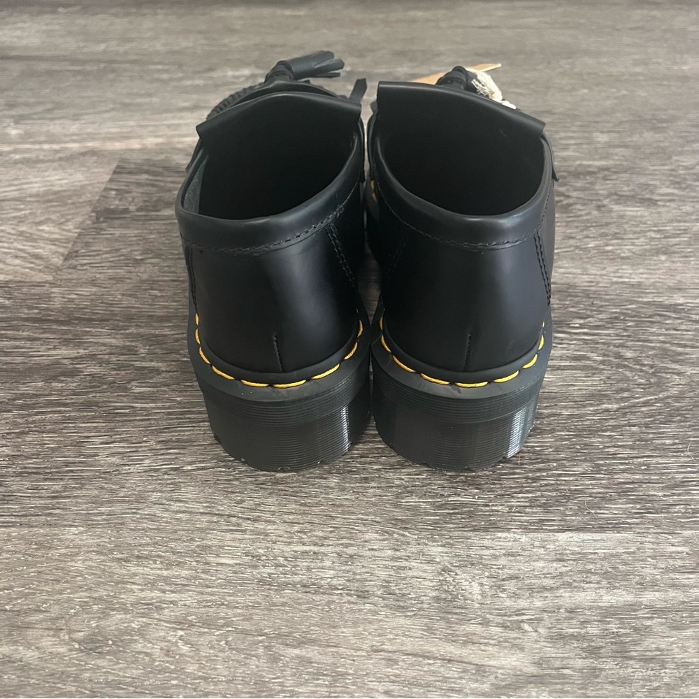 Dr. Martens Black Leather Tassel Loafers - Picture 3 of 5
